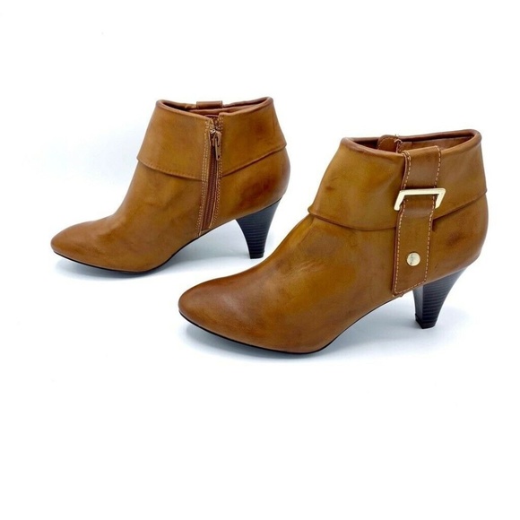 NEW Valerie Stevens Ankle Boots Faux Leather 8.5 - Picture 4 of 8
